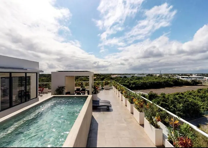 Penthouse At Zulim Condos Aparthotel Playa del Carmen